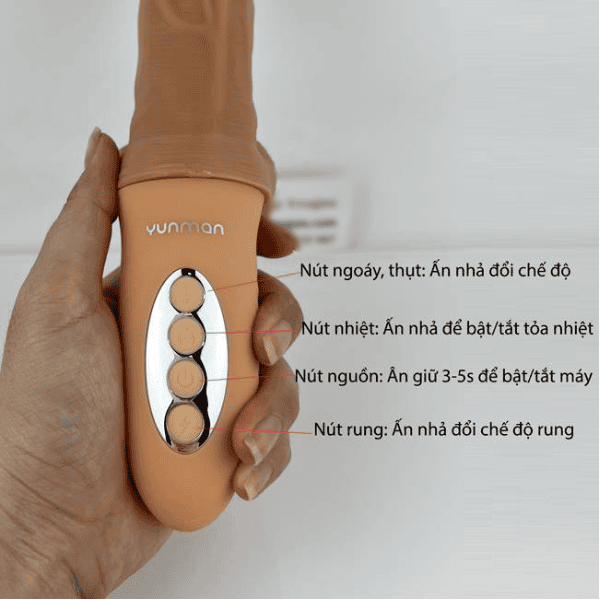 dương vật giả rung thụt toả nhiệt yunman intense